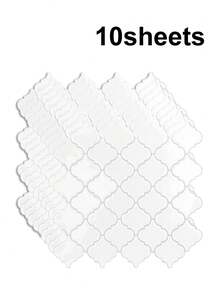 1/5/10pcs Kitchen Backsplash Tiles, Self-Adhesive 3D Embossed Wall Tiles, 12"X12", For Kitchen And Bathroom - Multicolor - View 19