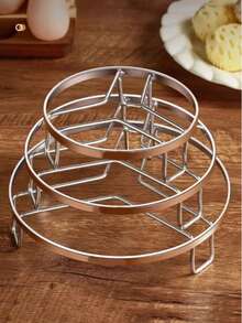 加厚不锈钢蒸架，锅架，厨房台面锅托架 - 彩色 - 查看 7