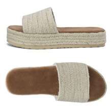 Sandals For Women Wedge Bohemian Slide Lightweight Summer Beach Shoes - Apricot 1 - View 7