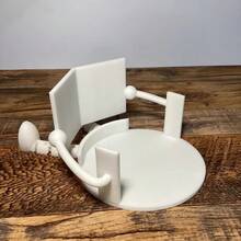 Giá đựng giấy vệ sinh nhà tắm in 3D sáng tạo kèm hộp đựng đồ hiện đại. - Nhiều màu - Xem 4