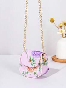 1pc Girls Mini Solid Color Crossbody Bag, Earphone Pouch, Coin Purse, Lipstick Saddle Shoulder Bag, Suitable For Daily Use, Ideal Gift Choice - Multicolor - View 4