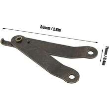 Bisagra de soporte de tapa, 10 juegos de antioxidante práctico bisagras de caja de juguetes para gabinete para ventana para caja, bisagras para cajas de madera - 1 - Ver 6