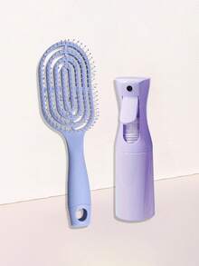 Bộ 5/4/2 lược, bình xịt phun sương mịn liên tục 200ml, phù hợp cho tóc người lớn và trẻ em gái, lược vui nhộn, lược đuôi chuột, thích hợp cho tạo kiểu tóc và làm tóc chuyên nghiệp. - Nhiều màu - Xem 10