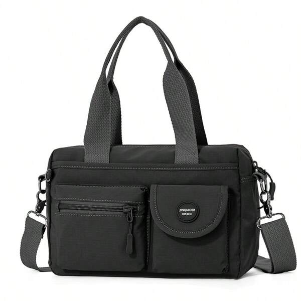 Women's Multi-Pocket Backpack, Casual Handbag, Fashion Shoulder Crossbody Bag, Zipper Coin Purse With Adjustable Strap