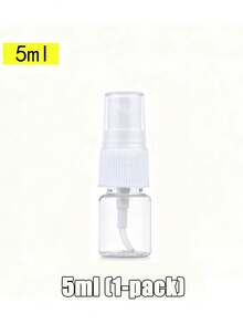 4个创意塑料香水喷雾瓶，简约透明便携旅行香水喷雾器，无酒精细雾小喷雾瓶（100毫升/50毫升/30毫升/20毫升/5毫升） - 彩色 - 查看 14