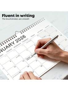 A4 Weekly Planner Calendar 2026-2027 | 52 Week View With Month Labels | Full Moon And New Moon Markers | Monday To Sunday Layout | Dated Grid Journal, Suitable For Home And Office | Academic Use, Large Desk Size W, Monthly Planning, School Planner, Work Planner - Multicolor - View 11