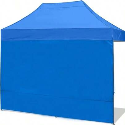 ABCCANOPY Instant Canopy SunWall 10x10 FT, 1 Pack Sidewall Only, No Frame Or Top, White