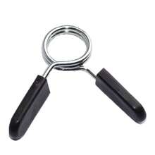 6PCS 25mm Barbell Bar Clamp Spring Collar Clips Gym Weight Dumbbell Lock Lift - Black - View 10
