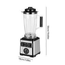 6600 W leistungsstarker 3-in-1-Entsafter für den Haushalt, 3 l Fassungsvermögen, Smoothie-Mixer geeignet zum Entsaften/Eiszerkleinern/Mixen - EU F-Typ Stecker (220-240V) - Übersicht 4