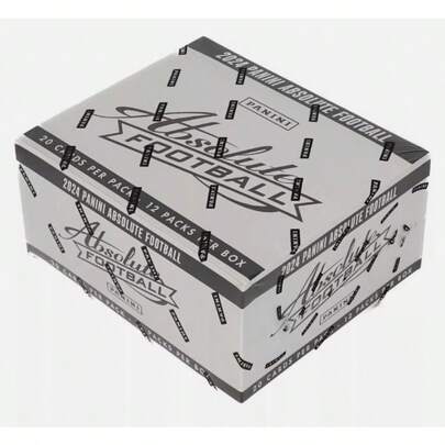 2024 Panini Absolute Football Factory Sealed 12 Fat Pack Cello