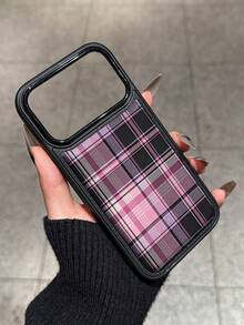 1个全新加厚防刮皮革纹理手机保护壳，兼容 15 Pro Max、14 Plus、13 Pro Max、12、11、7G、7P、IX、XR、XS Max、17 Pro、Air - 黑色 - 查看 1