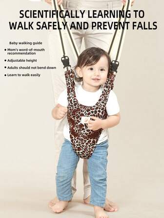 rooya baby 1pc Baby Anti-Collision Anti-Slip Multifunctional Fashion Toddler Walking Assistant Harness, Suitable For Daily Use