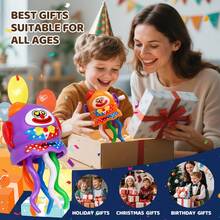 Dancing Baby Toy, Octopus Toy Twist Jellyfish Clown Octopus, Magic Dance Crawling Toy Suitable For 3 4 5 6 7 8 Year Old Children Boys Girls Birthday Gift - Multicolor - View 8