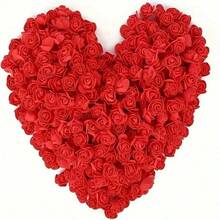 100/200Pcs Mini PE Foam Rose Heads, 3.5cm - Perfect For DIY Crafts, Wedding Decorations And Gifts, Home Decorations And Holiday Celebrations (Christmas, Valentine's Day) - Multicolor - View 9