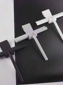 Raspador de silicona de mano, con limpiacristales de gancho, raspador de ducha, raspador de limpieza del hogar, raspador de ventanas, raspador de eliminación de agua, adecuado para puertas de ducha, baños, ventanas y cristal de automóvil, artículos de limpieza, herramientas de limpieza, artículos esenciales de vuelta al colegio, Halloween y Navidad - Multicolor - Ver 10