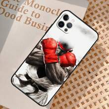 Boxing Gloves Cover Covercompatible With  12 11 13 14 15 Pro Max Mini 8 7 Plus SE 2022 2020 XS Max X XR Phone Case,Covercompatible With  17 Case,  17 Pro Case,  17 Pro Max Case