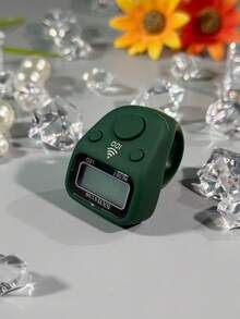 New Plastic Finger Counter, Hundred Prompt, Press To Count Electronic Counting Device, Intelligent Counting, Warehouse Counting Device, Ring Counter, Fashion Counter, Christmas, Halloween, Thanksgiving Gift, Game Gift - Multicolor - View 22