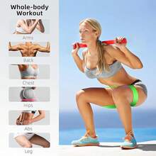 【限定】ReFaiz トレーニングチューブ 筋トレチューブ フィットネスチューブ エクササイズバンド レジスタンスバンド 5本セット 強度別 筋力トレーニング 自宅ジム ホームジム 全身運動 ダイエット 宅トレ 収納袋付 2025 - パープル - チェックする 6