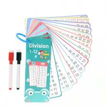 Tarjetas de números matemáticos - Edición 2025 - Multicolor - Ver 1