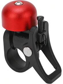 Timbre de Bocina para Manillar de Bicicleta, Aleación de Aluminio de Sonido Nítido de Timbre de Scooter Ligero para Scooter Eléctrico - Azul - Ver 11