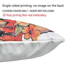 1 Pc, Linen-Like Print Pillow Case, Gift For Son From Mom And Dad, Design Cushion Cover, 45.72 X 45.72 Cm (Pillow Not Included) - Black - View 7