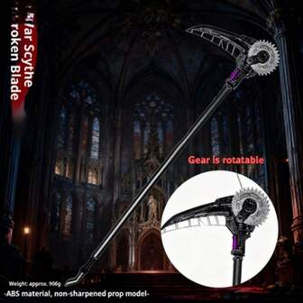 1件装全新和平游戏周边玩具镰刀模型道具游戏周边桌面装饰史迪奇玩具旅行玩具课堂减压玩具迷你小玩意洗澡玩具圣诞文具减压球 - 生日礼物 - 圣诞礼物 - 完美礼物