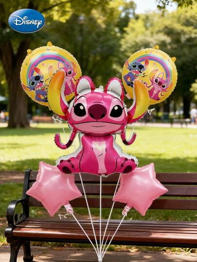 Disney 5pcs Officially Certified Angel Balloon Set Birthday Party Decorations Christmas Gift For Friends Family