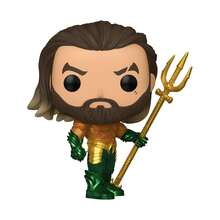 Funko POP! 电影系列：DC - 海王英雄战衣 - 收藏级乙烯基人偶 - 礼品之选 - 官方周边 - 适合儿童及成人 - 电影粉丝 - 收藏展示模型 - 黑色 - 查看 2