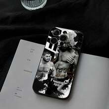 Khabib Nurmagomedov U-UFC Phone Case Funda Compatible With  14 16 17 13 11 15ProMax 12 Pro Max Mini Xr 16e Plus Cover, Cover Compatible With  17 Pro Case,  17 Pro Max Case,  17 Case,  16 Pro Case - Nero3 - Visualizzare 3