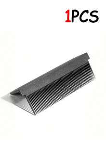 1pc High Temperature Resistant Carbon Fiber Hair Straightener, Self-Adhesive Hair Straightening Styling Clamp, Hair Salon & Home Use Hair Straightener Comb - Multicolor - View 8