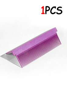 1pc High Temperature Resistant Carbon Fiber Hair Straightener, Self-Adhesive Hair Straightening Styling Clamp, Hair Salon & Home Use Hair Straightener Comb - Multicolor - View 10