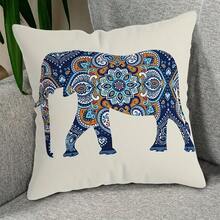 1 FUNDA DE ALMOHADA. Elegante, cómoda y suave. Funda de almohada anti-ácaros con cremallera invisible. Adecuada para sofás, coches, dormitorios, etc. Decoración de sofá, decoración del hogar en el dormitorio, regalo para niños. Se puede usar como funda de cojín decorativa o funda de almohada. Funda de cojín cuadrada para sofás de coche, funda de cojín de sofá, funda de almohada para siesta, decoración de muebles de interior. Adecuada para diversas habitaciones y lugares. No se incluye relleno.