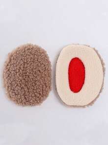 1 对冬季羊毛耳套，温暖毛绒耳罩，可拆卸耳罩，男女适用 - 彩色 - 查看 11