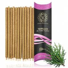 MUT22 Sets de 12 varillas de incienso con base de Palo Santo - Romero - Ver 4
