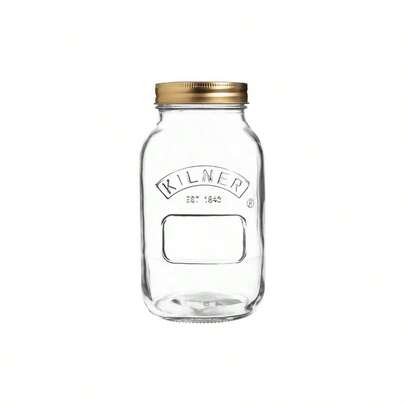 Genuine Preserve Glass Jar, 1 Litre