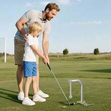 Swing Trainer, Portable Training Aid, Durable Practice Equipment With 5 Adjustable Height, Indoor Outdoor Training Equipment Accessories, Gifts Men Women Lovers - ban đầu - Xem 4