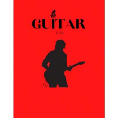 Guitar Tablature Notebook: Music Paper Sheet For Guitarist And Musicians And Music Composition And Songwriting 120 Pages Blank Guitar.
