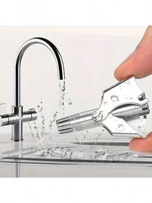 Stainless Steel, High-Quality Small Round-Tipped Nose Hair Trimmer, Battery-Free Disposable Nose And Ear Clippers - Silver - View 4