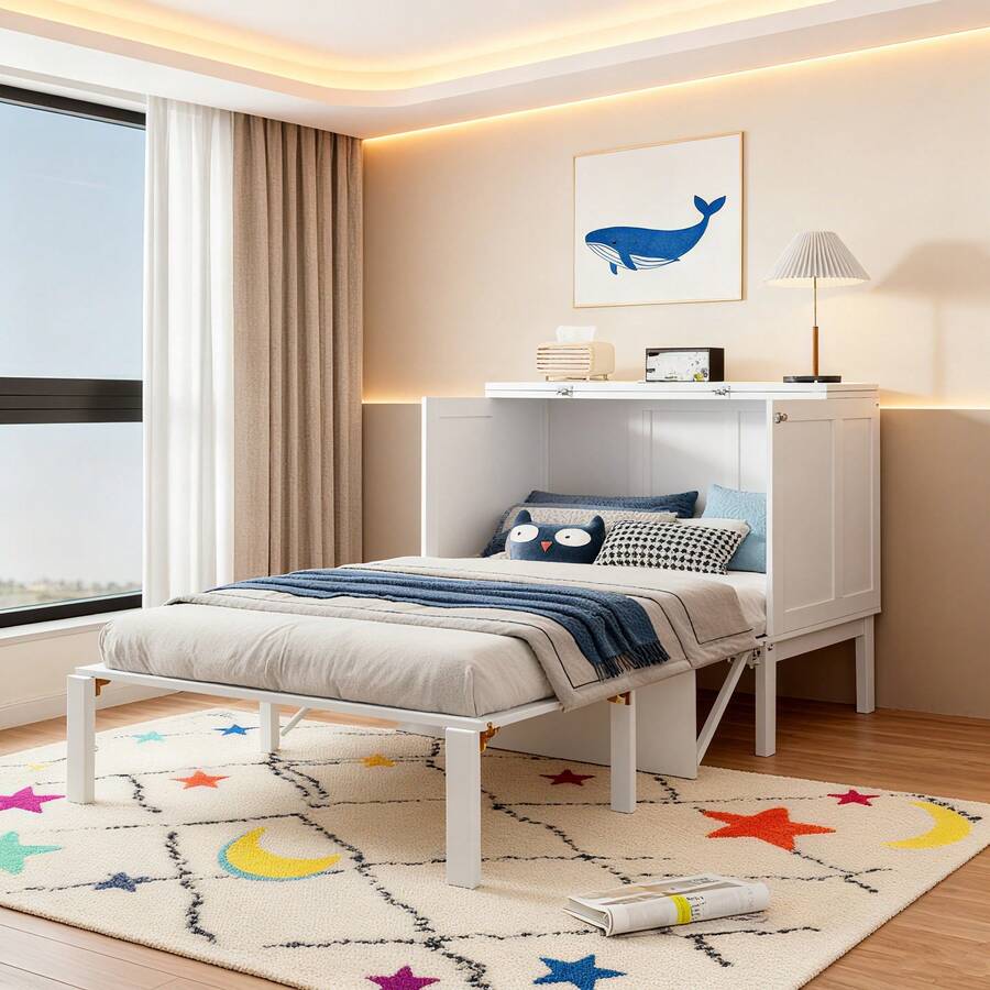 Kids Bed Frames, Headboards & Footboards - White - View 1