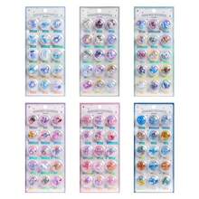 3D创意浮雕水晶贴纸，儿童手工工艺品教育奖励贴纸，适用于手机、相机和装饰品 - 彩色 - 查看 3