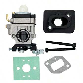 Brush Cutter Accessories Carburetor With Screw And Intake Pipe With Gasket For Grass Cutter Engine 40-5 44-5