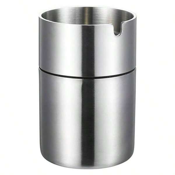 Stainless Steel Ashtray, Ashtray Outdoor, Windproof Ashtray, Ash Holder Smokers, Car Ashtrays, Ash Tray Garden Office Household Large