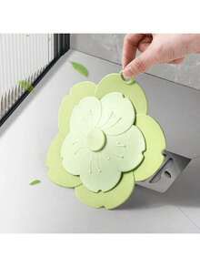 1 chiếc bọc nắp bồn cầu silicon họa tiết hoa anh đào, khử mùi và chống côn trùng, thiết kế vừa vặn mềm mại, phù hợp cho bồn rửa nhà bếp, phòng tắm, trang trí nhà cửa dịp Giáng sinh, mùa thu và mùa tựu trường. - Nhiều màu - Xem 3