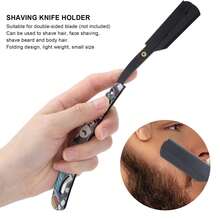 Porta Navaja para Barbero Razurar Barba Peluquero afeitar Porta Navaja para Barbero Razurar Barba Peluquero afeitar - Negro - Ver 5