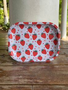 1 rolka blachy białej z nadrukiem w stylu kreskówkowym, wielokolorowa, tacka do przechowywania, akcesorium do palenia, wymiary 18 * 14 cm, prezent świąteczny. - Wielokolorowe - Zobacz 17