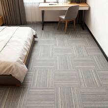 10/20/30pcs Matte Vinyl Self-Adhesive Faux Carpet Floor Tiles, Suitable For Wall And Floor Renovation And Decoration, Made Of PVC Material, Easy To Install And Peel, Applicable For Bedroom, Living Room, Kitchen, Bathroom And Other Home DIY Wall And Floor Decor - Multicolor - View 6