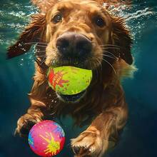 20pcs Reusable Water Splash Balls, Summer Beach Soaking Game, Absorbent Water Bubble Balls, Swimming Pool Party Favors, Water Fight, Dog Chew Water Balls - Multicolor - View 8