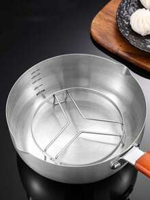 加厚不锈钢蒸架，锅架，厨房台面锅托架 - 彩色 - 查看 3