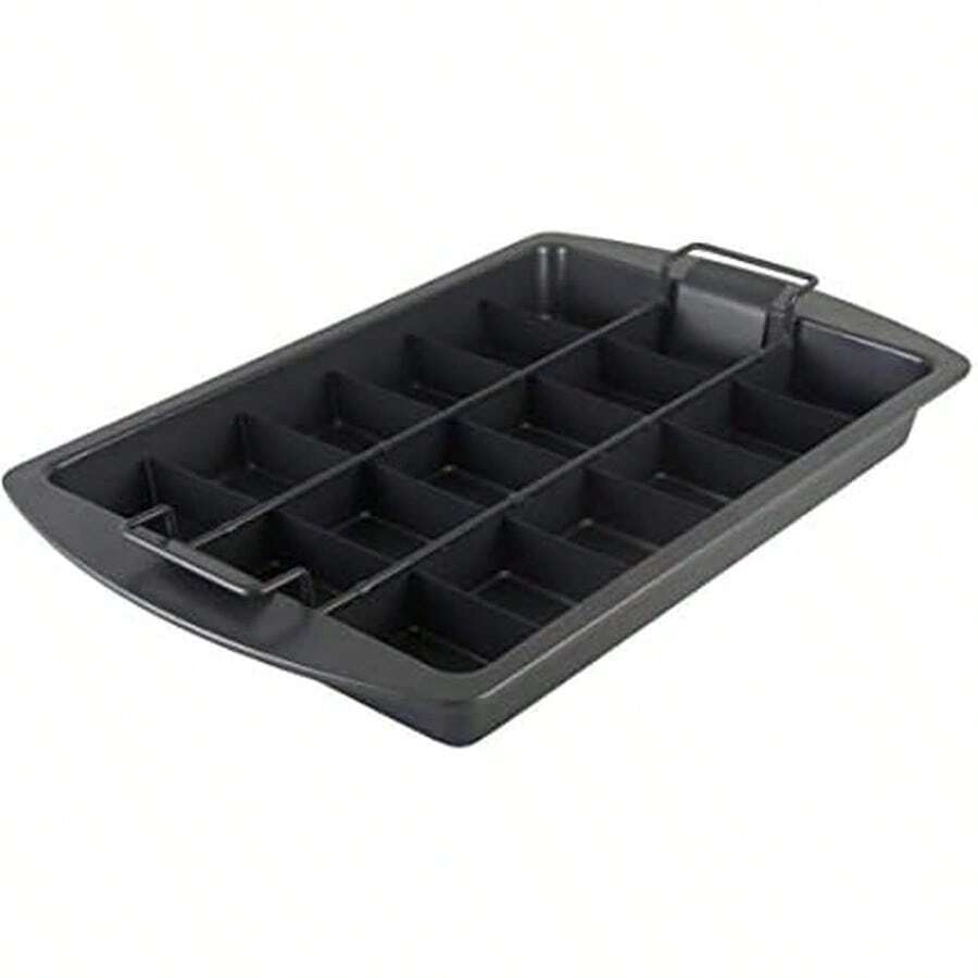 26740 Professional Slice Solutions Brownie Pan 9Inchby13Inch Brown; - Brown - View 1