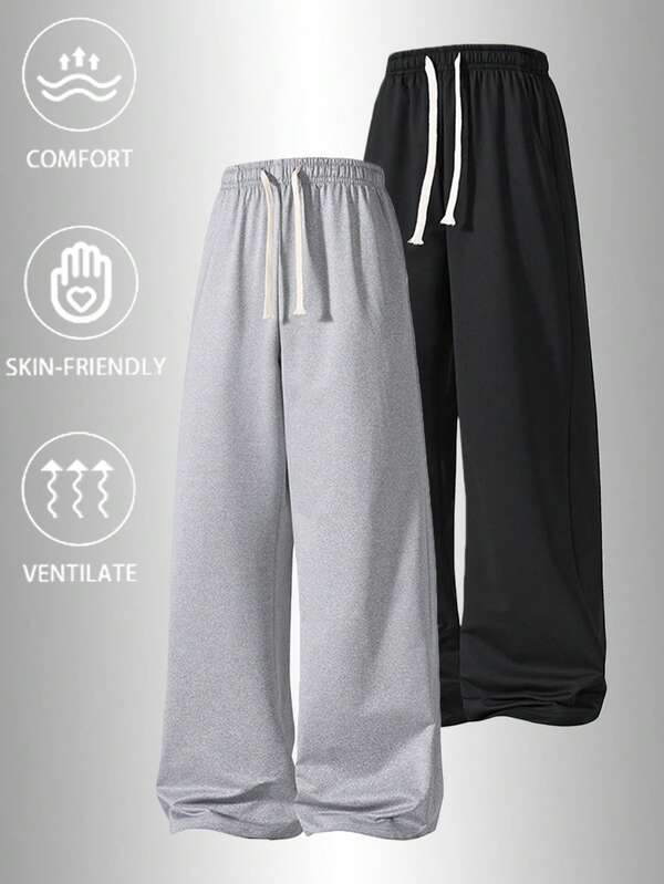 Men's Lightweight Quick-Dry Athletic Pants New Style Relaxed Fit Drawstring Casual Pants Suitable For All Seasons Top Gift Picks For Husbands/Boyfriends This Fall And Winter